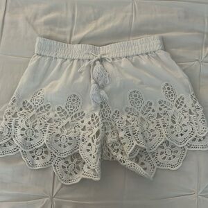 Imperial Star Girls White Shorts